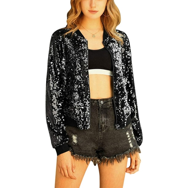 Trendy Print Jackets for Women Full Zip Up Leopard Crop Long Sleeve Y2K Jackets Fall Slim Party Club Open Front Coat